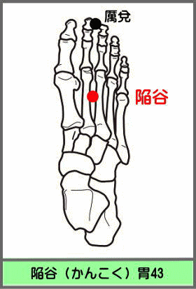 ツボ　かんこく